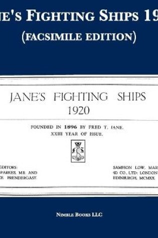 Cover of Jane's Fighting Ships 1920 (facsimile edition)