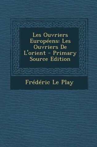 Cover of Les Ouvriers Europeens
