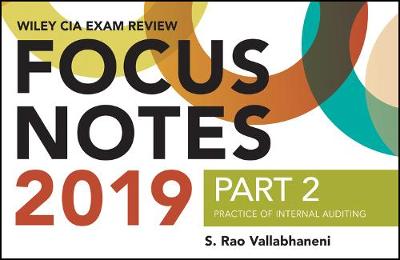 Book cover for Wiley CIA Exam Review 2019 Focus Notes, Part 2