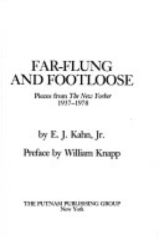 Cover of Far-Flung and Footloose