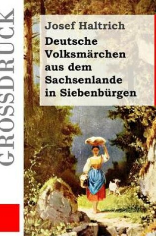 Cover of Deutsche Volksmarchen aus dem Sachsenlande in Siebenburgen (Grossdruck)