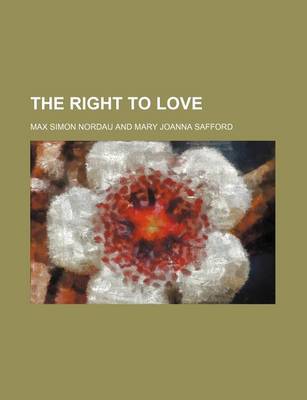 Book cover for The Right to Love