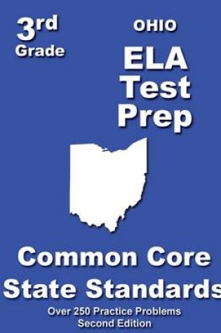 Cover of Ohio 3rd Grade ELA Test Prep