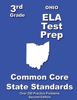 Book cover for Ohio 3rd Grade ELA Test Prep