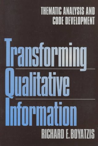 Book cover for Transforming Qualitative Information