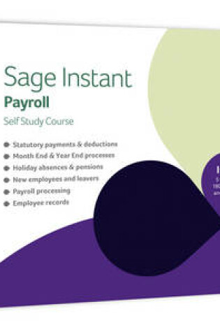 Cover of Sage Instant Payroll Self Study Course