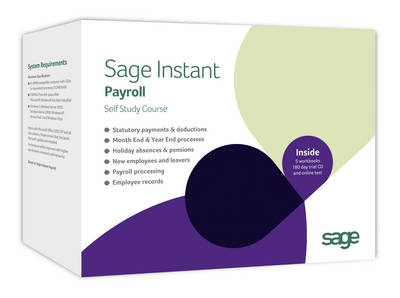 Book cover for Sage Instant Payroll Self Study Course