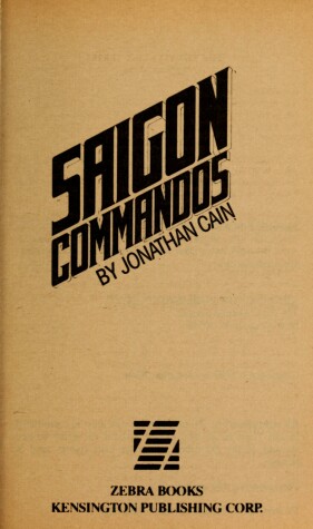 Book cover for Saigon Commandos