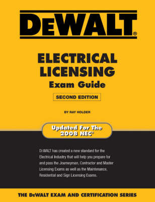 Cover of Dewalt Electrical Licensing Exam Guide