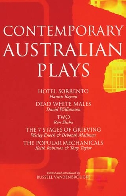 Book cover for Contemporary Australian Plays