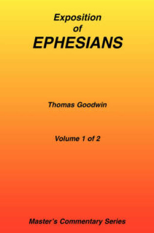 Cover of Commentary on Ephesians, Volume 1 of 2