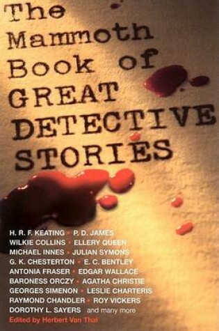 Cover of The Mammoth Book of Great Detective Stories