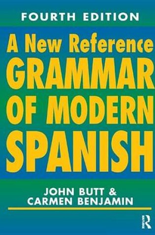 Cover of A New Reference Grammar of Modern Spanish, 4th edition