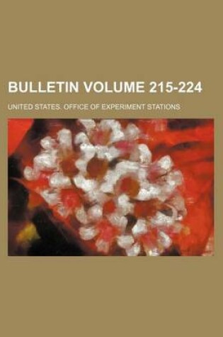 Cover of Bulletin Volume 215-224