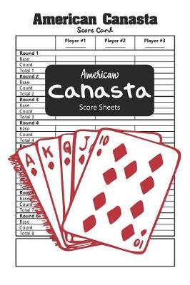 Book cover for American Canasta Score Sheets