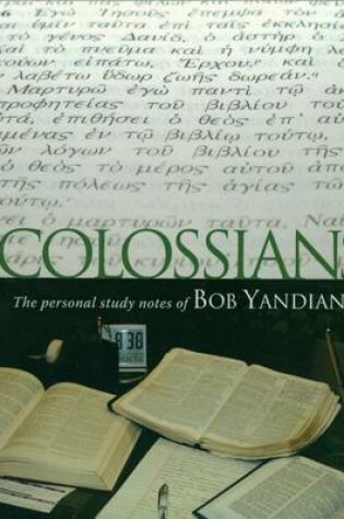 Cover of Colossians