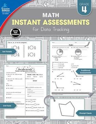 Book cover for Instant Assessments for Data Tracking, Grade 4