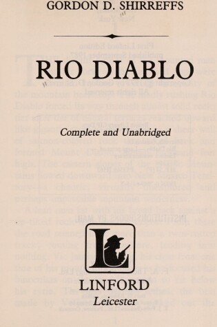 Cover of Rio Diablo