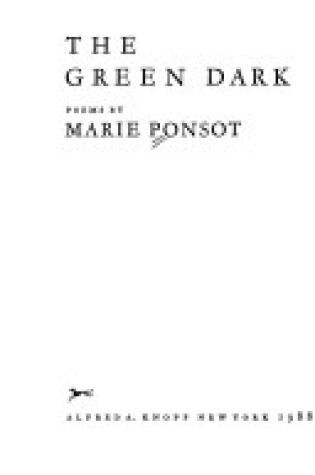 Cover of The Green Dark