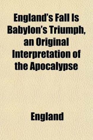 Cover of An Original Interpretation of the Apocalypse