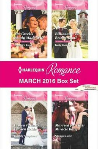 Cover of Harlequin Romance March 2016 Box Set
