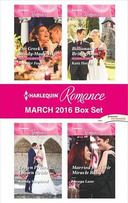Book cover for Harlequin Romance March 2016 Box Set