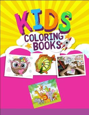 Book cover for Kids Coloring Book