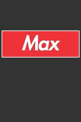 Book cover for Max