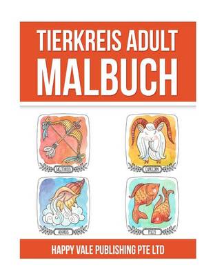 Book cover for Tierkreis Adult Malbuch