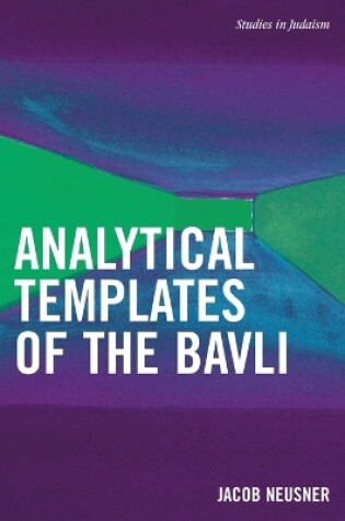 Cover of Analytical Templates of the Bavli