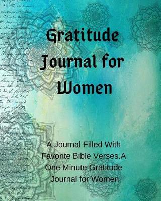 Book cover for Gratitude Journal for Women