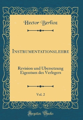 Book cover for Instrumentationslehre, Vol. 2