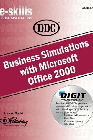 Cover of Business Simulations with Microsoft Office 2000