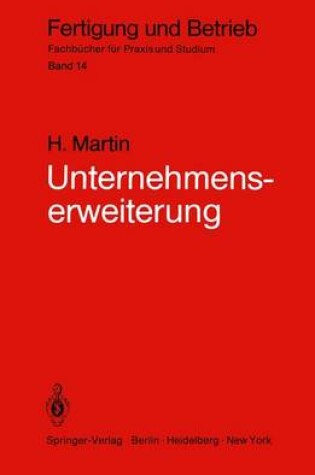 Cover of Unternehmenserweiterung