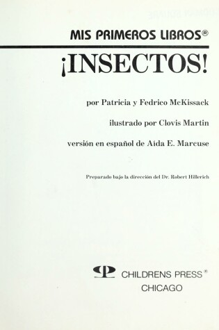 Cover of Insectos!