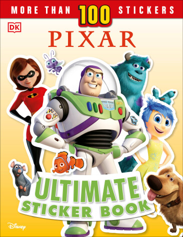 Book cover for Disney Pixar Ultimate Sticker Book, New Edition