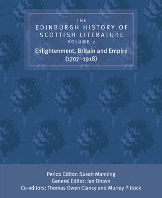 Book cover for The Edinburgh History of Scottish Literature