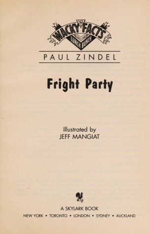 Cover of Fright Party