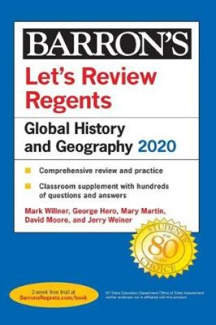 Cover of Let's Review Regents: Global History and Geography 2020