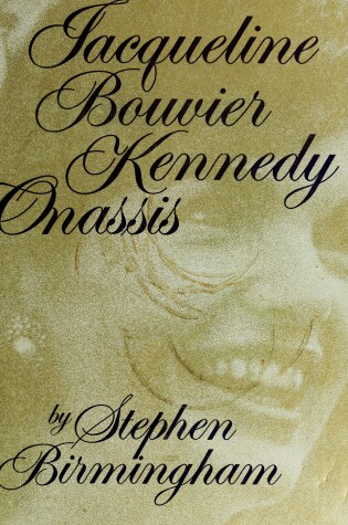 Cover of Jacqueline Bouvier Kennedy Onassis