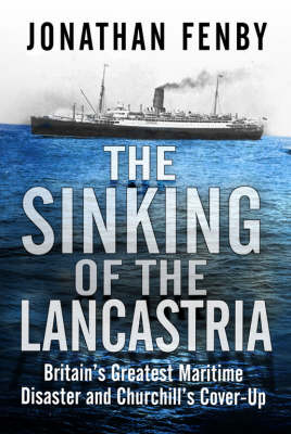 Book cover for The Sinking of the "Lancastria"