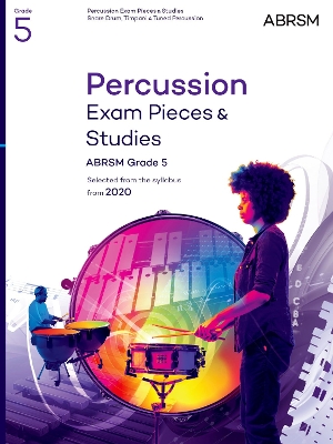 Book cover for Percussion Exam Pieces & Studies Grade 5