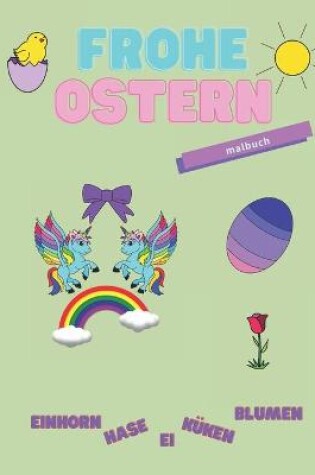 Cover of Frohe Ostern, malbuch