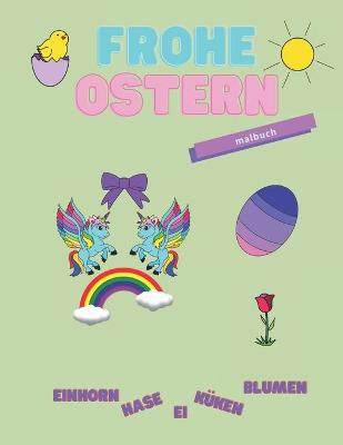 Book cover for Frohe Ostern, malbuch