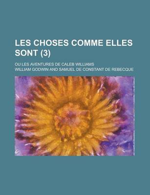 Book cover for Les Choses Comme Elles Sont (3)