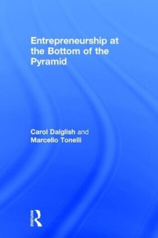 Cover of Entrepreneurship at the Bottom of the Pyramid