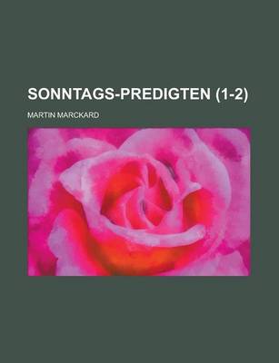 Book cover for Sonntags-Predigten (1-2)