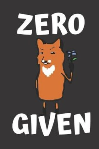 Cover of Zero Given