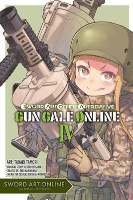 Book cover for Sword Art Online Alternative Gun Gale Online, Vol. 4 (manga)