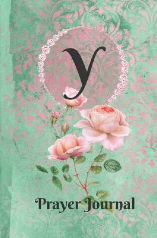Cover of Letter Y Personalized Monogram Praise and Worship Prayer Journal